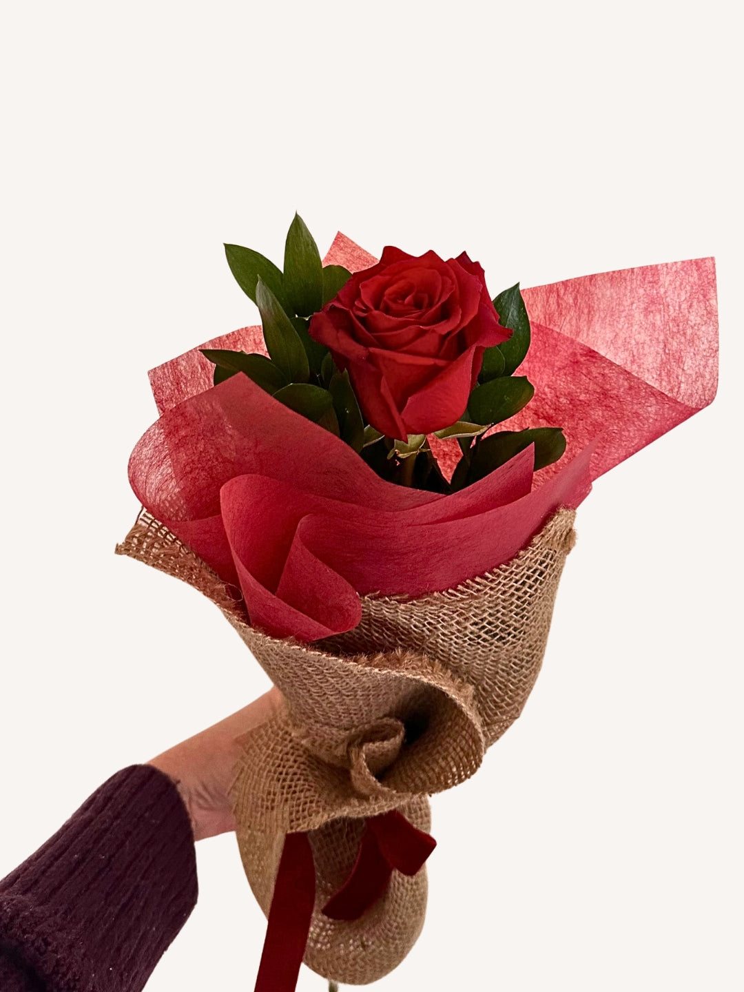 Single Stem Romance Rose